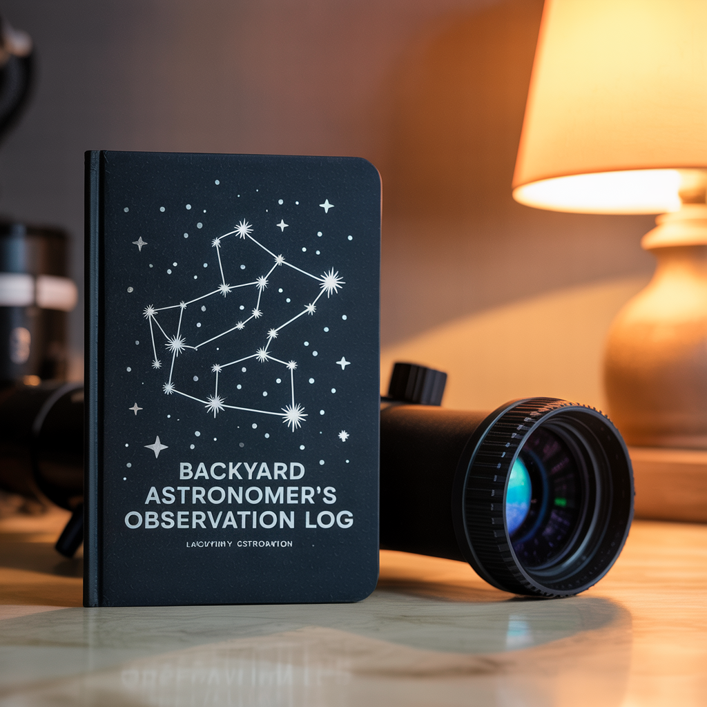 Backyard Astronomer's Observation Log — Stargazing Journal with Messier Checklist