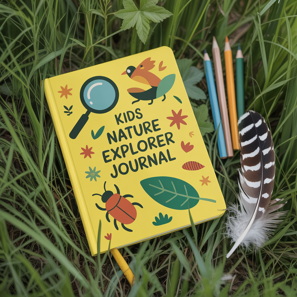 Kids Nature Explorer Journal — Guided Outdoor Activity Log for Ages 6–12